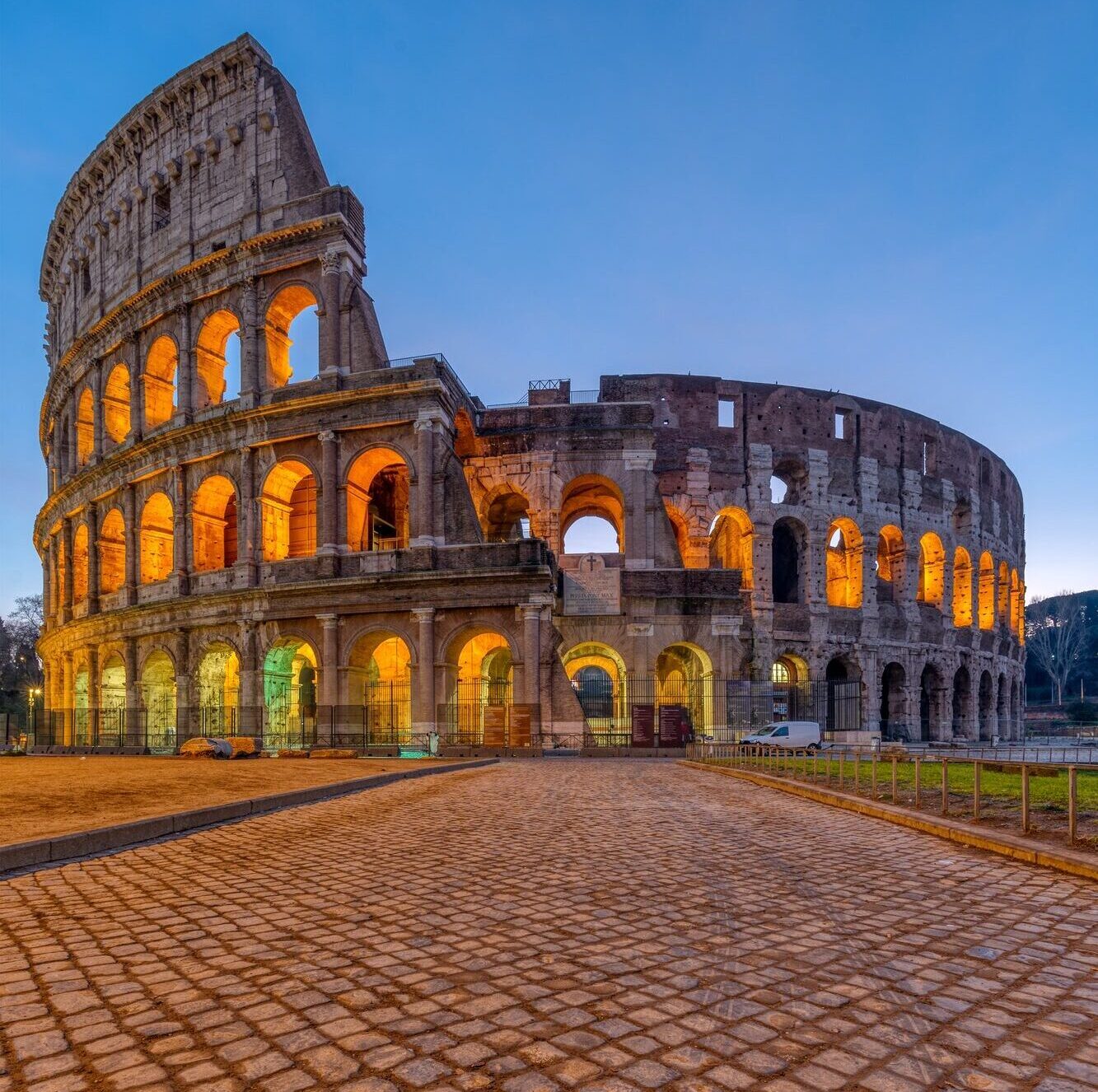 The famous Colosseum